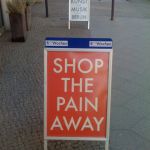 Shop the pain away
