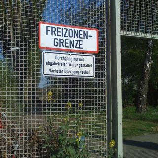 Freizonen-Grenze
