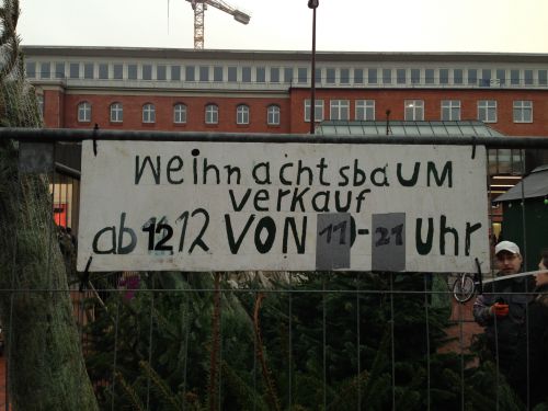 Weihnachtsbaumverkauf