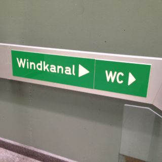 Windkanal WC