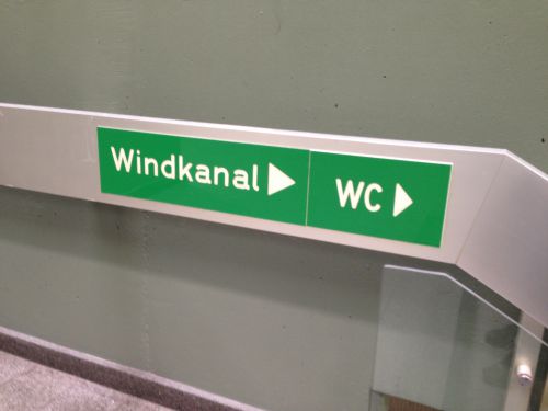 Windkanal WC