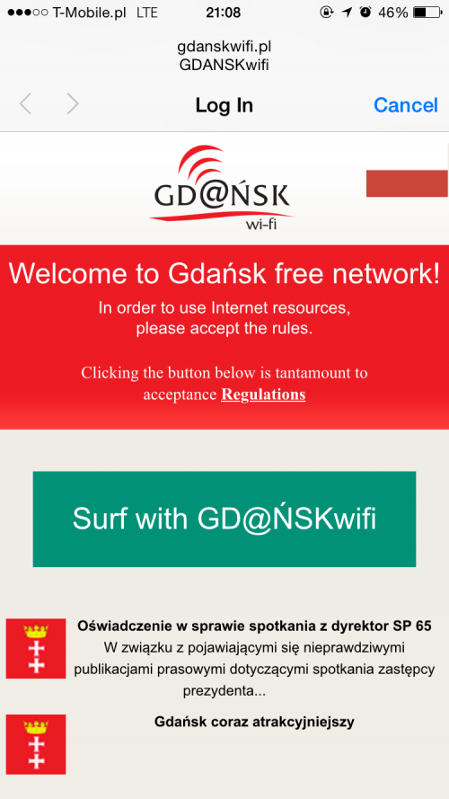 Gdansk free network
