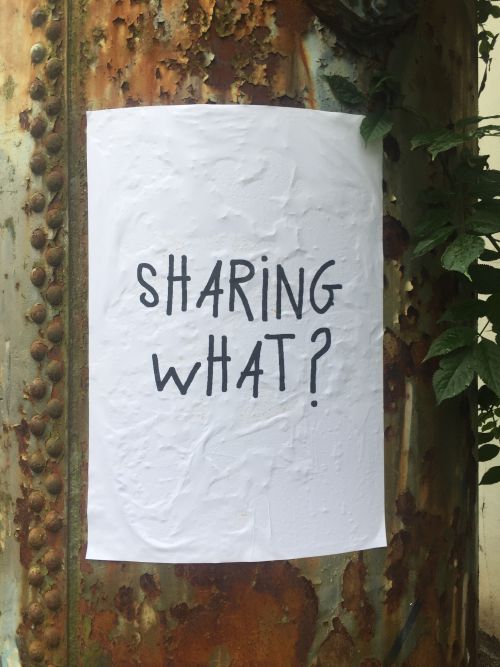 Sharing what?
