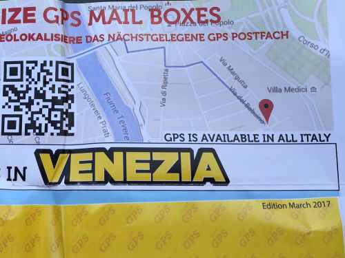 GPS is available in all Italy