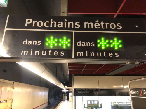 Prochains métros