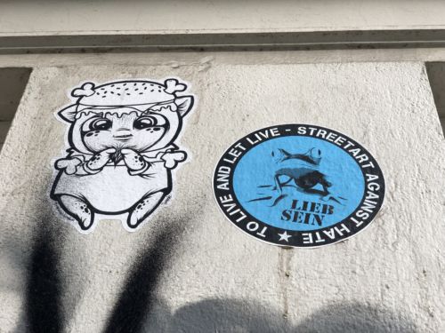 Street art against hate