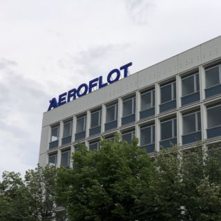Empty Aeroflot