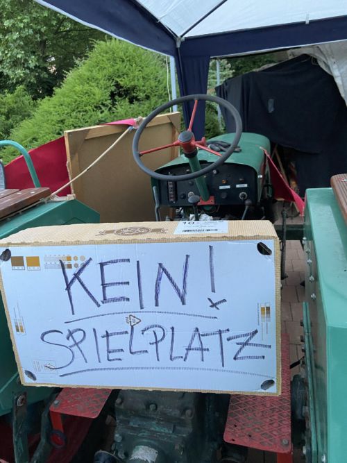 Kein! Spielplatz