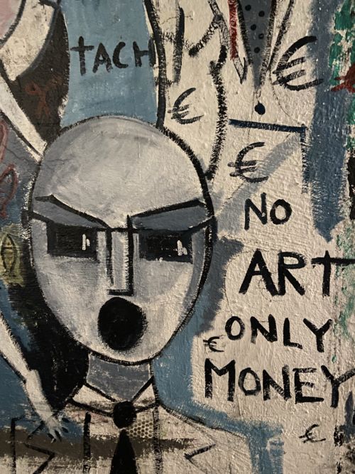 No Art only Money