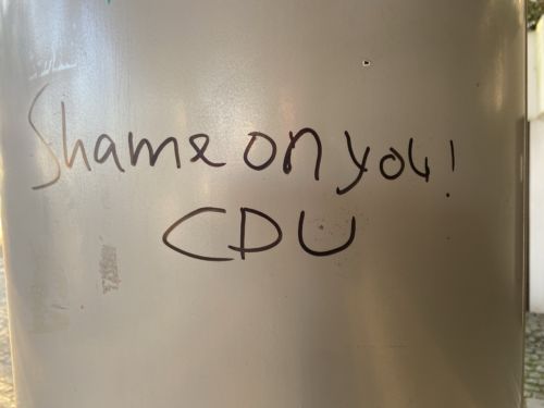 Shame on you CDU!