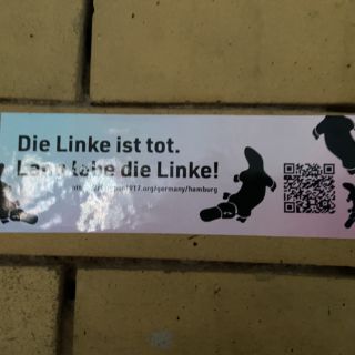 Die Linke ist tot.