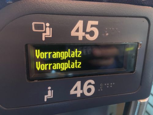 Vorrangplatz