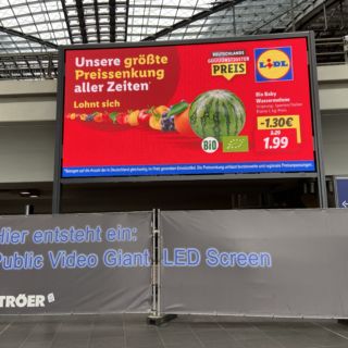 Public Video Giant LED Screen