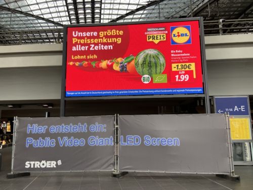 Public Video Giant LED Screen