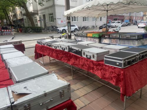 Flohmarkt Plattenkisten