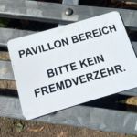 BITTE KEIN FREMDVERZEHR.
