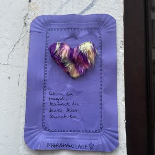 Hier kurz kuscheln
