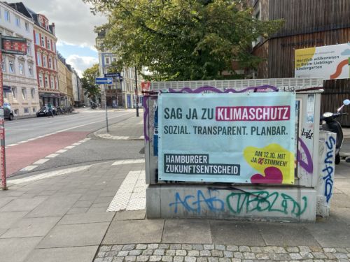 Draußenwerbung