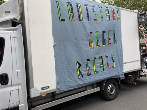 Laut sein gegen rechts