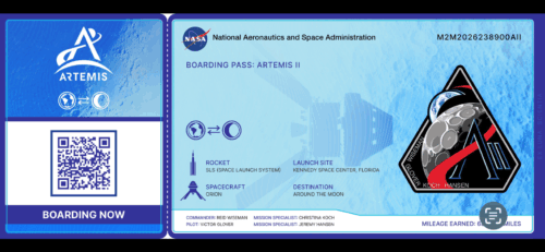 Artemis II Ticket