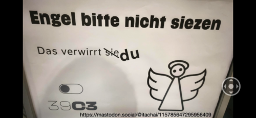 Engel nicht siezen