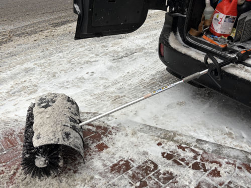 Geht doch: Motorbesen