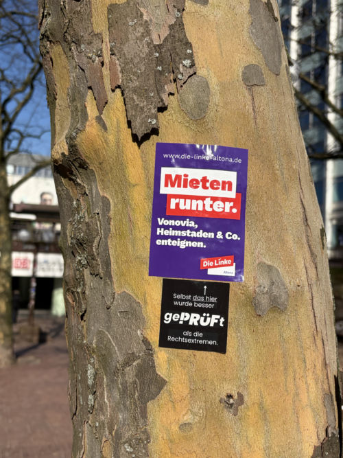 Mieten runter.