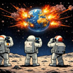 Schöne Fotos vom Weltuntergang