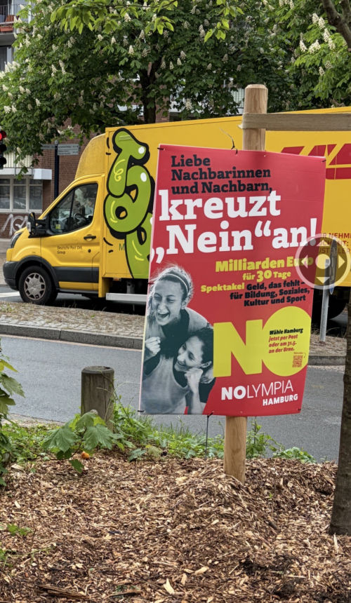 Ab geht die Post!